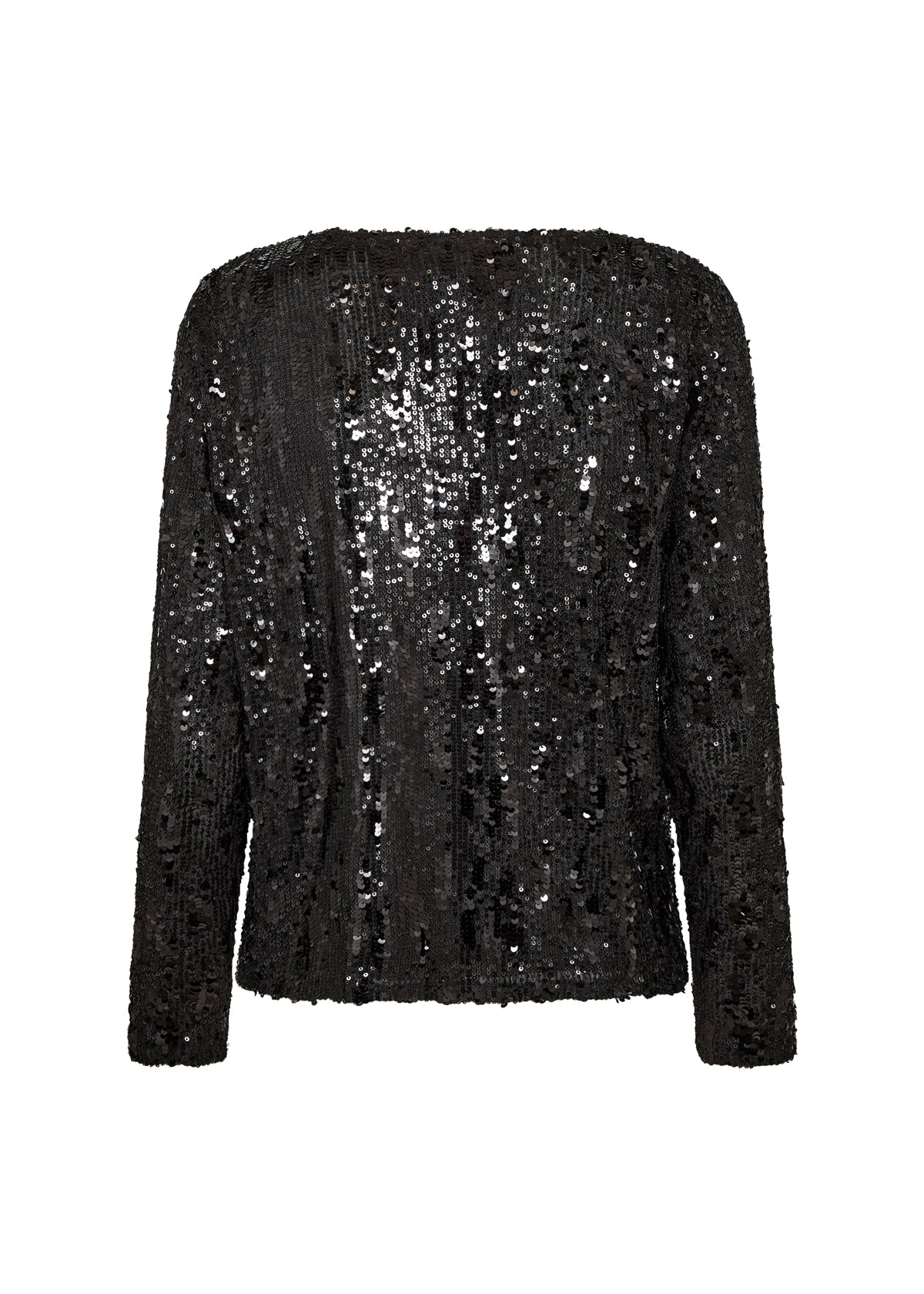 ANGEL 2 – sort paljettbluse fra Soyaconcept
