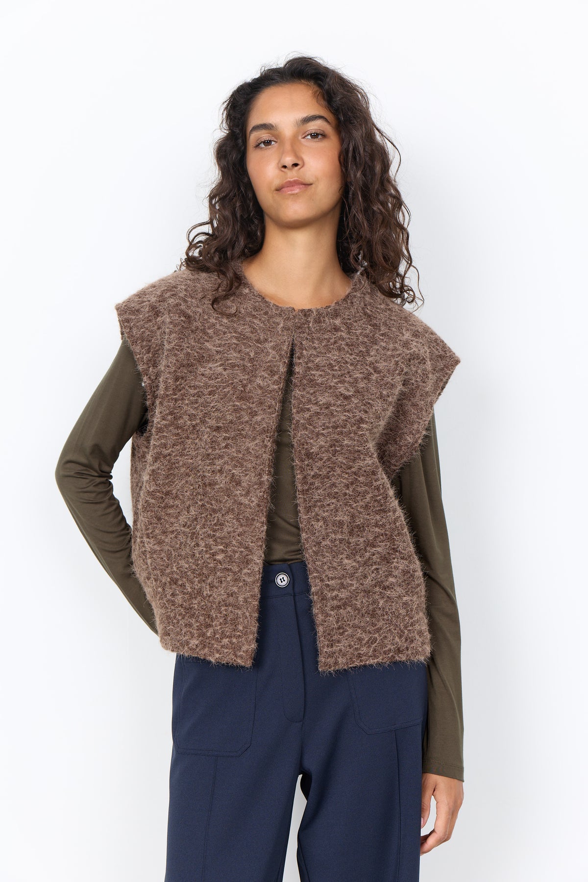HIRA 1 vest – Brun – Soyaconcept