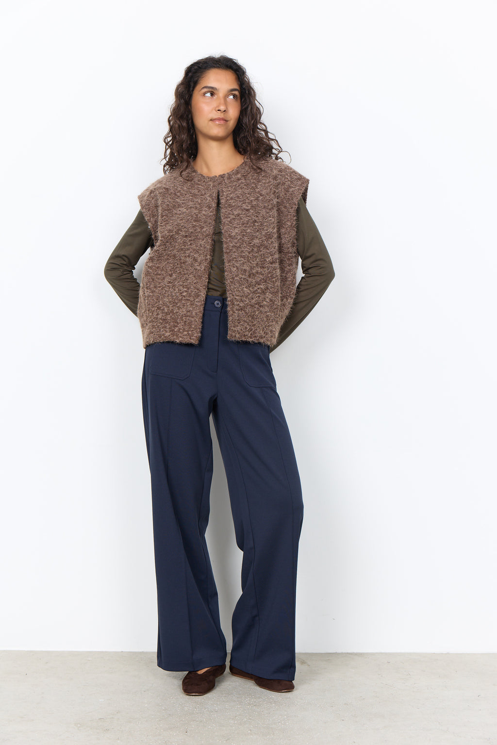HIRA 1 vest – Brun – Soyaconcept