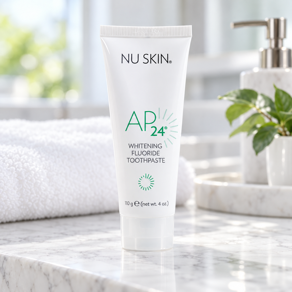 AP 24 Whitening Fluorid tannkrem fra Nu Skin