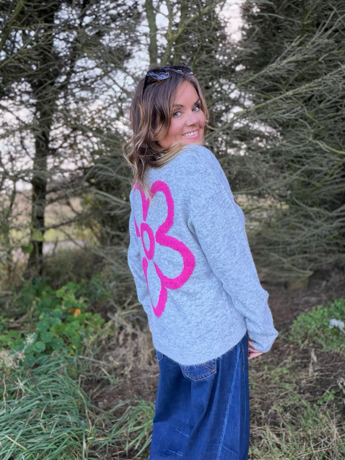 Nomas cardigan – grå – Freequent