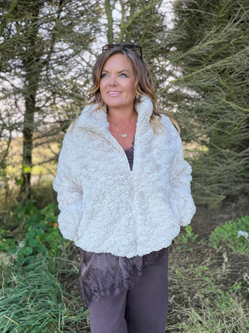 Foby fuskepelsjakke – Moonbean – Freequent