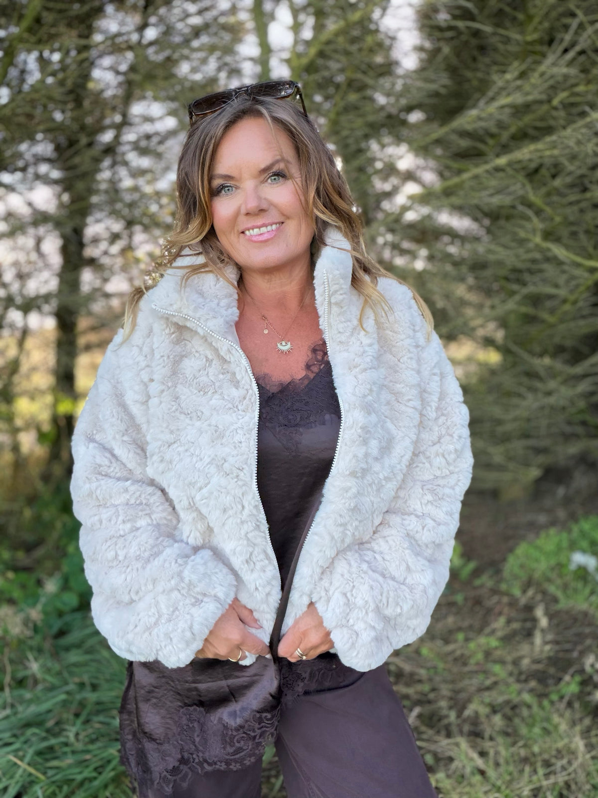 Foby fuskepelsjakke – Moonbean – Freequent
