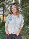 Nomas cardigan – Silver Mink – Freequent