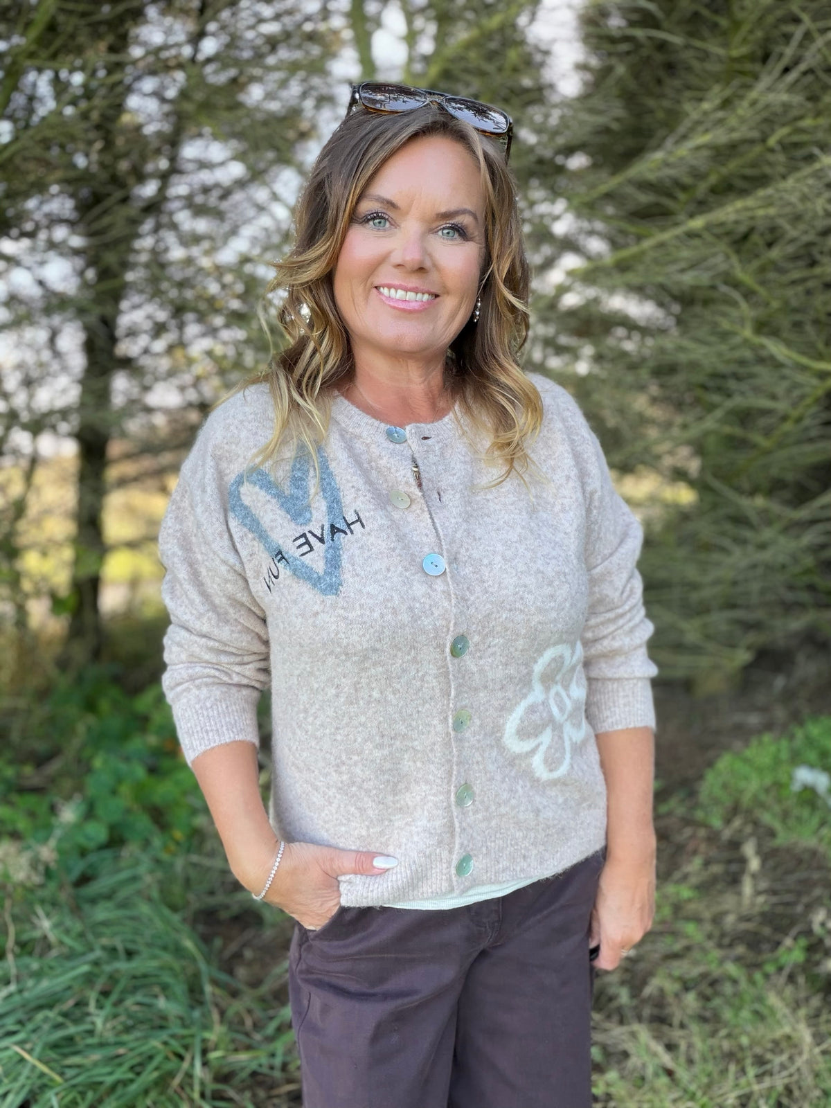 Nomas cardigan – Silver Mink – Freequent