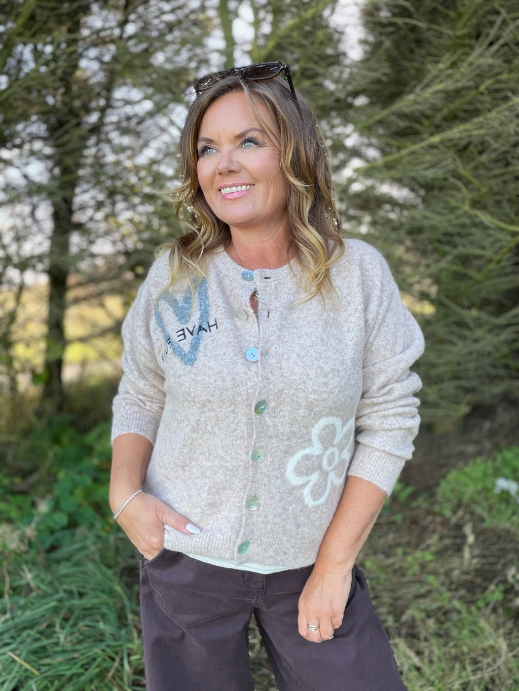 Nomas cardigan – Silver Mink – Freequent