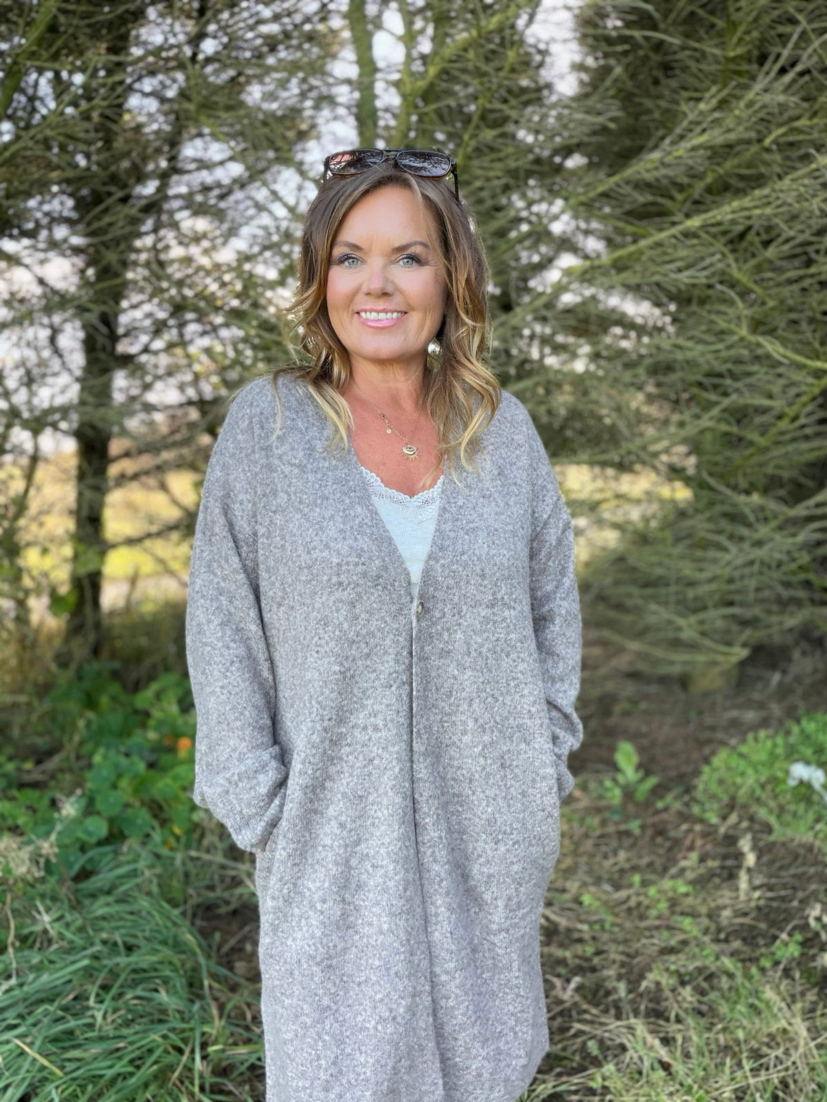 Alpa lang cardigan – Morel – Freequent