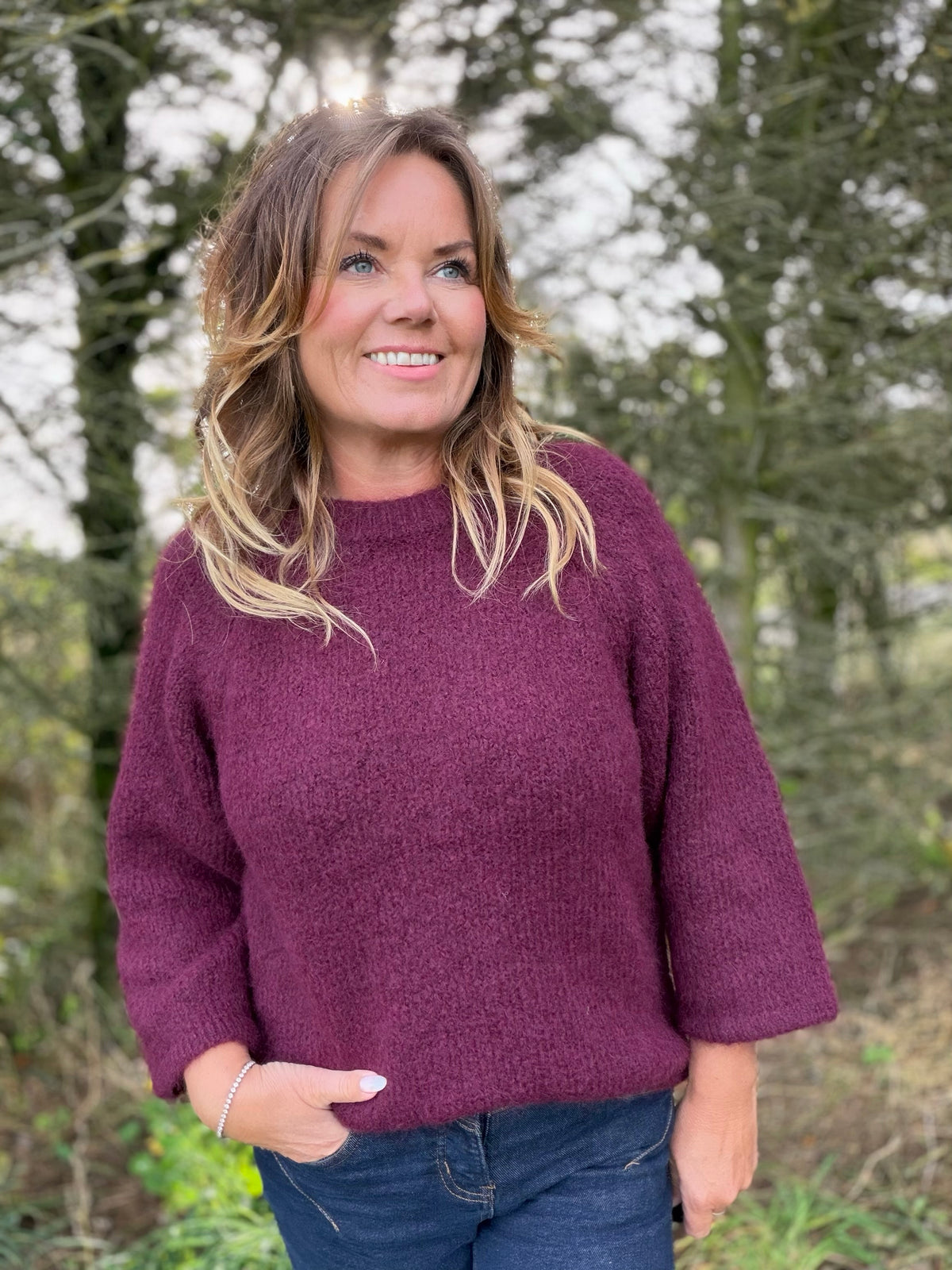 Lulu strikkegenser – Port Royale Melange – Freequent