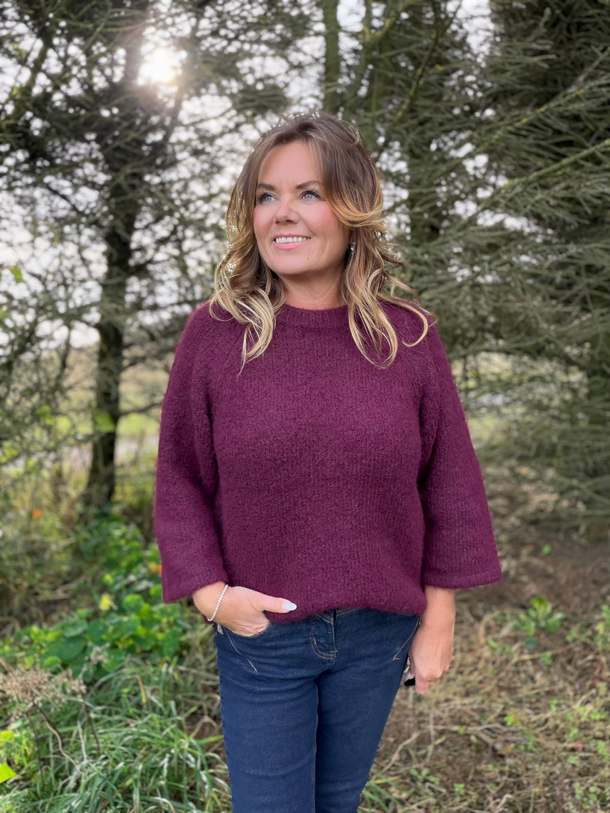 Lulu strikkegenser – Port Royale Melange – Freequent
