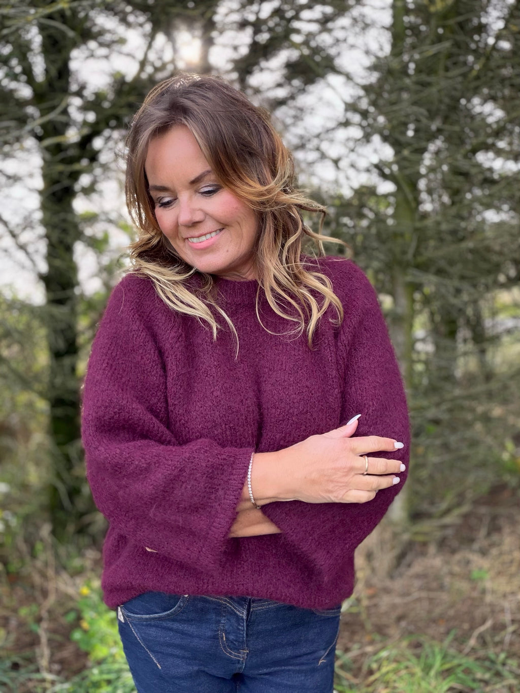 Lulu strikkegenser – Port Royale Melange – Freequent