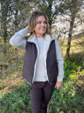 Ravi vendbar vest – Brun/krem – Freequent
