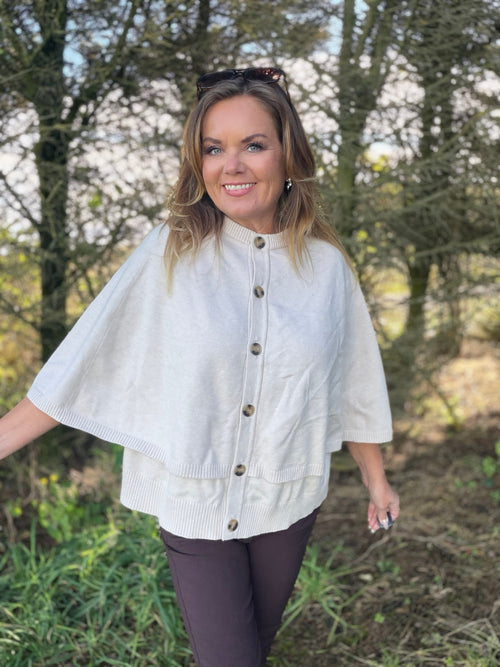 Cappa Cardigan – Moonbeam Melange