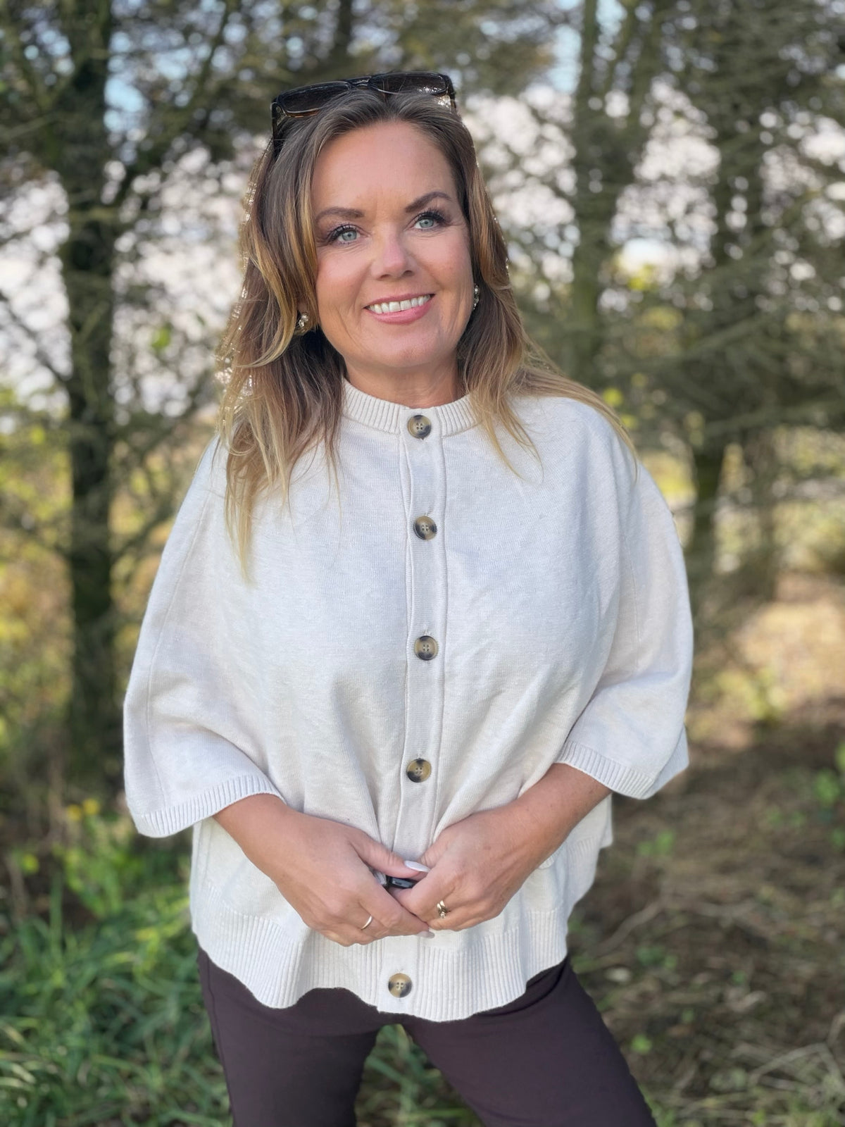 Cappa Cardigan – Moonbeam Melange