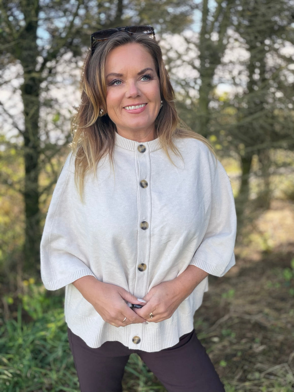 Cappa Cardigan – Moonbeam Melange