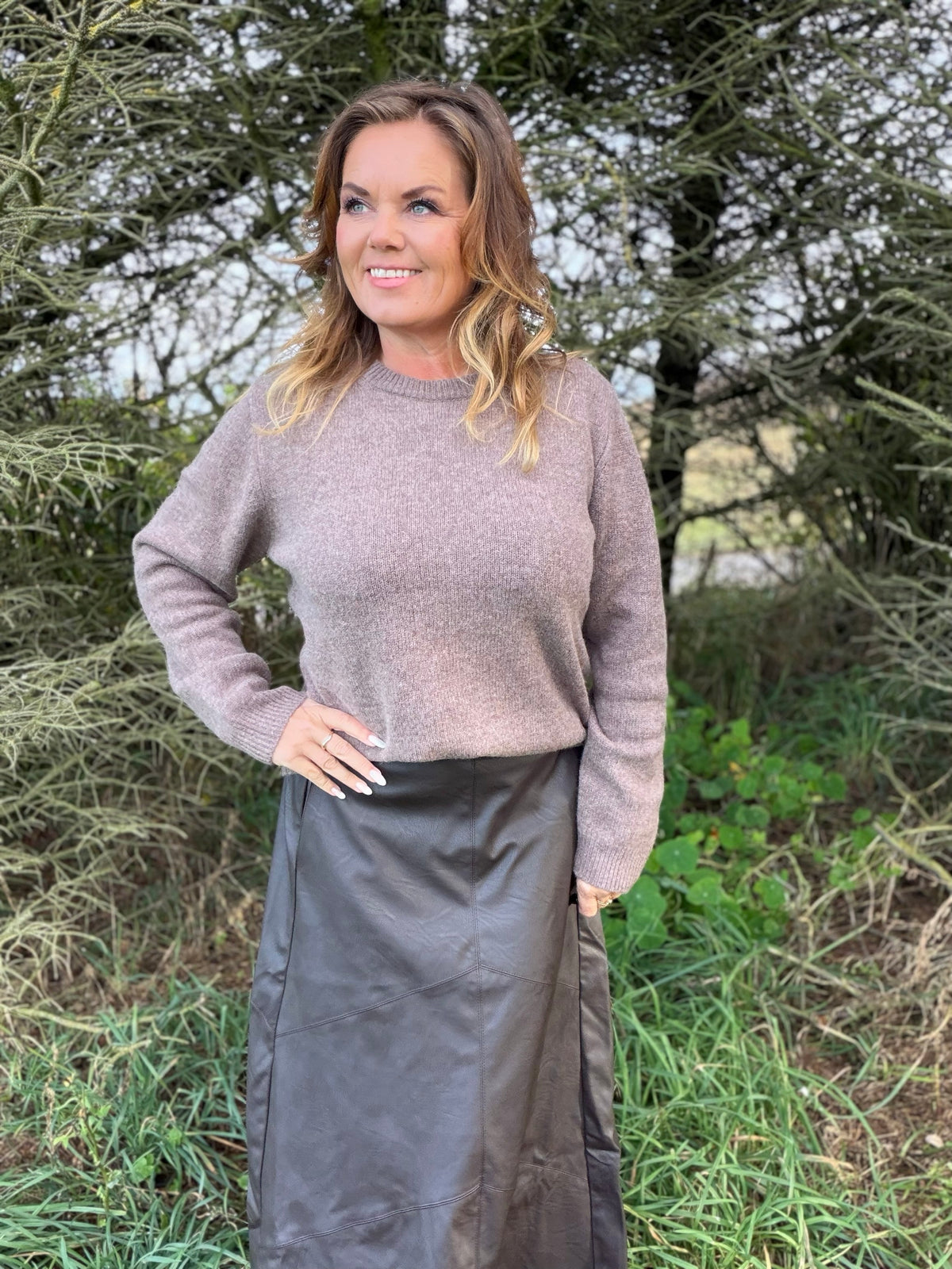 Winka ullgenser fra Freequent – Morel Melange