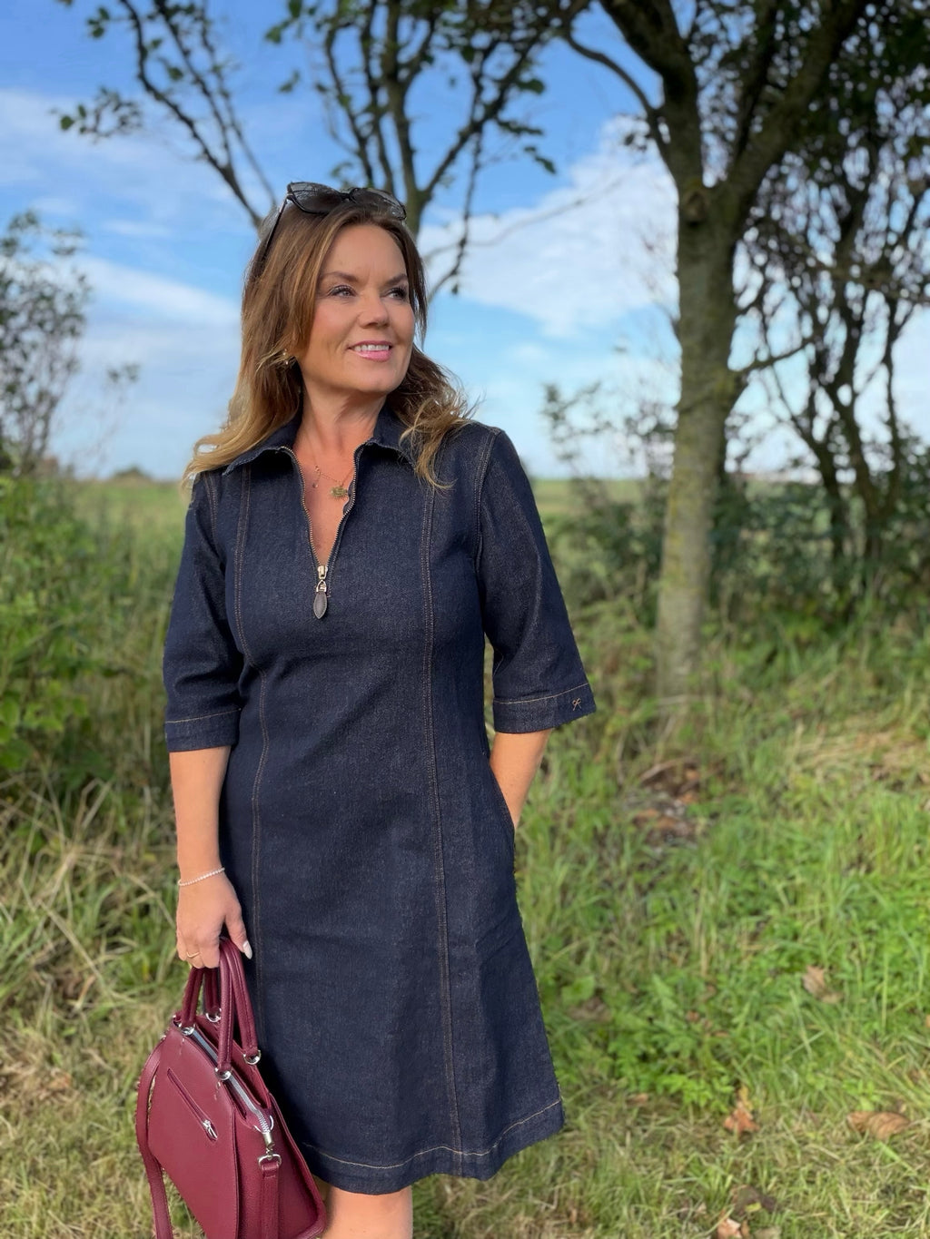 Rea denimkjole fra Cream