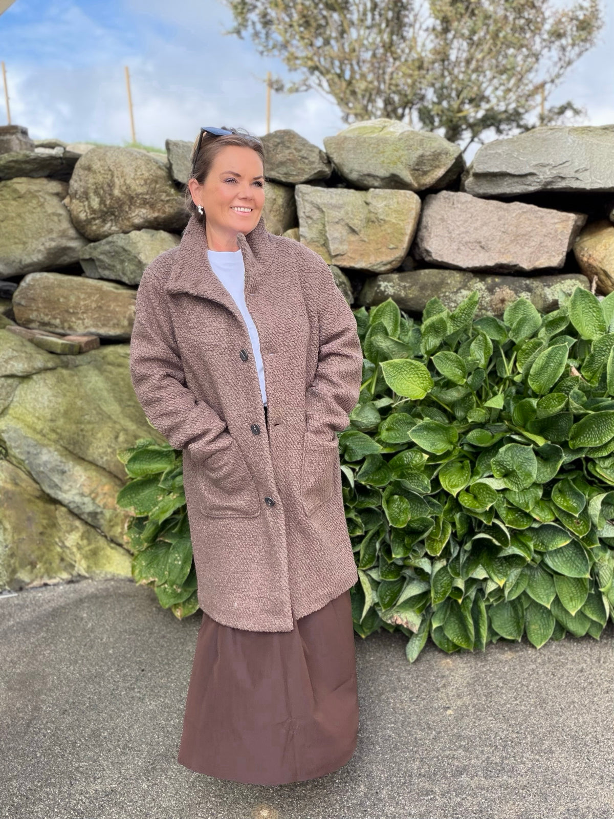 FerddySZ kåpe i ullblanding – Saint Tropez