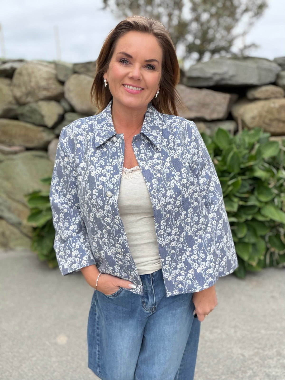 Fally Jakke – Vintage Indigo