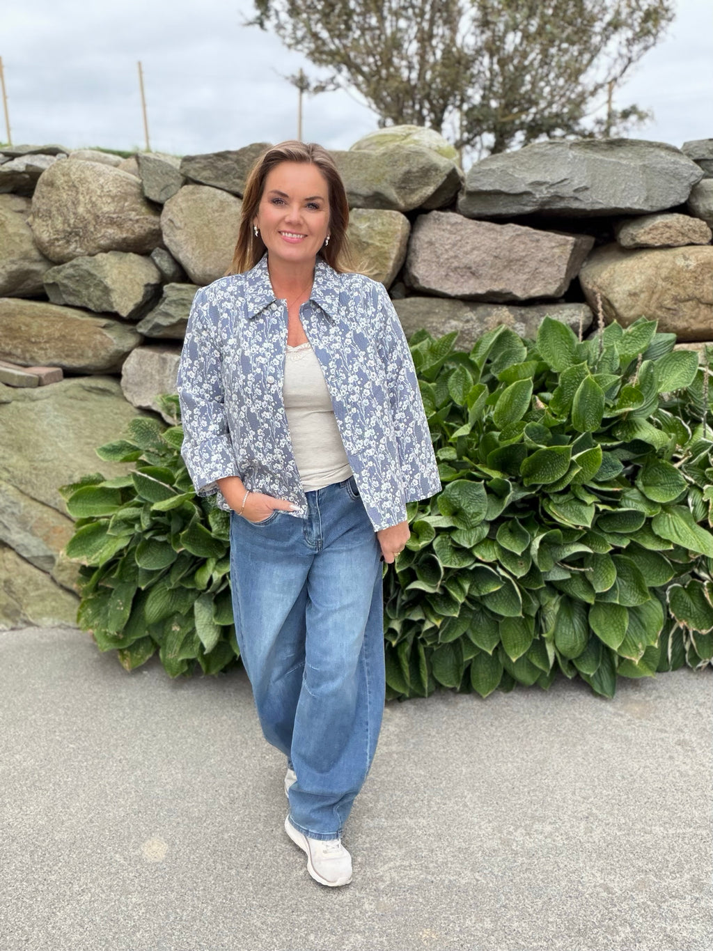 Fally Jakke – Vintage Indigo
