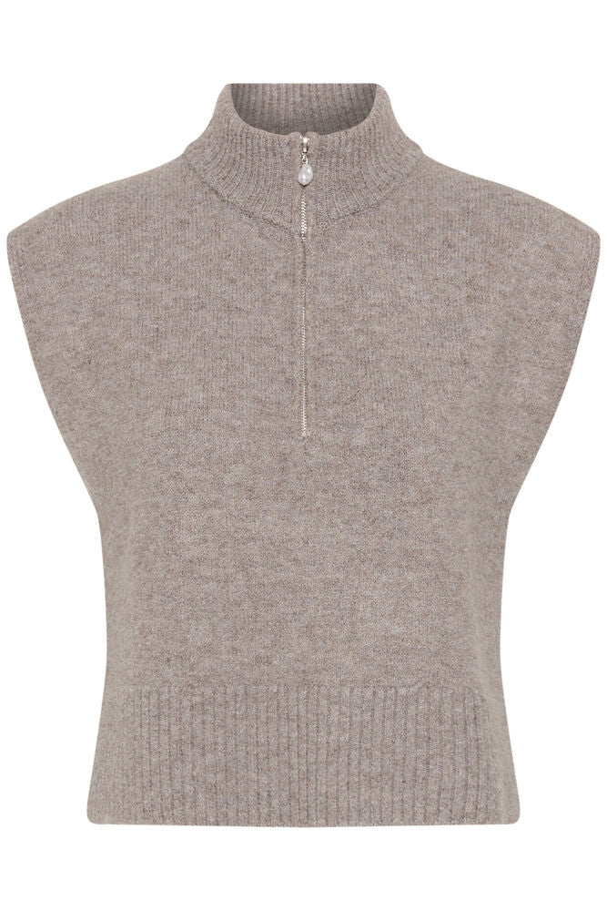 Tannenbaum Knit slipover – gråbeige