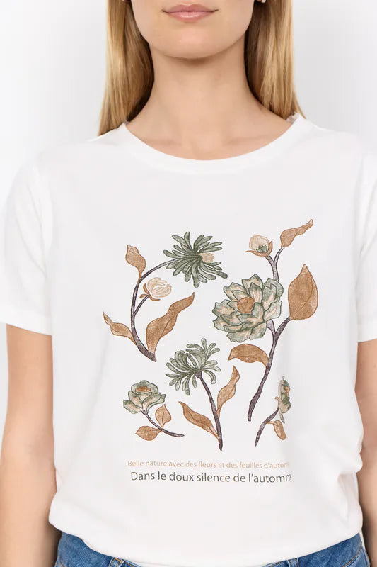 Rina 30 T-skjorte fra Soyaconcept – offwhite
