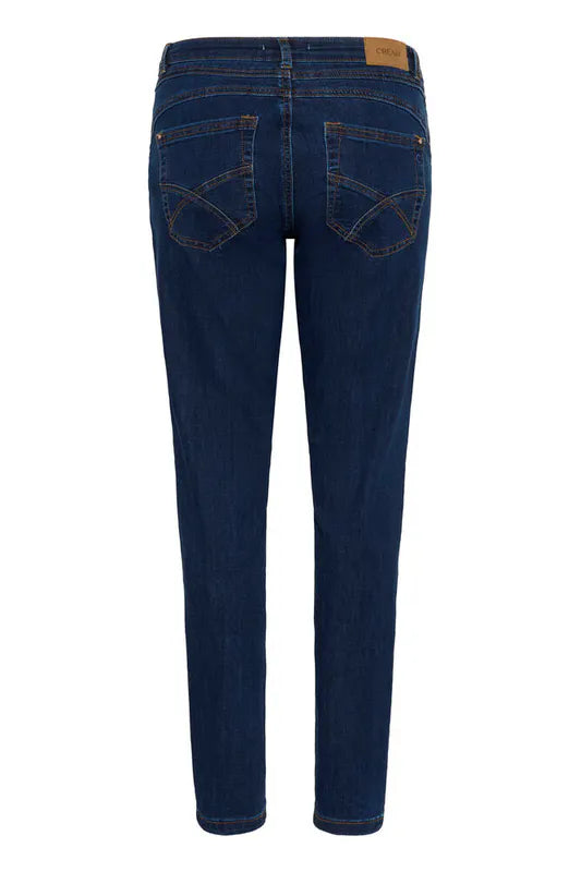 Lone jeans fra Cream – mørk denim – lengde 32