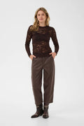 Winni Ankel Pants fra Cream – brun