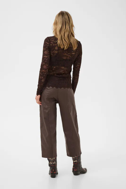 Winni Ankel Pants fra Cream – brun