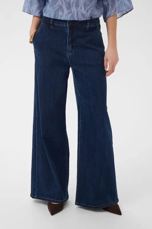 Visti jeans fra Cream – mørk blå denim – lengde 30