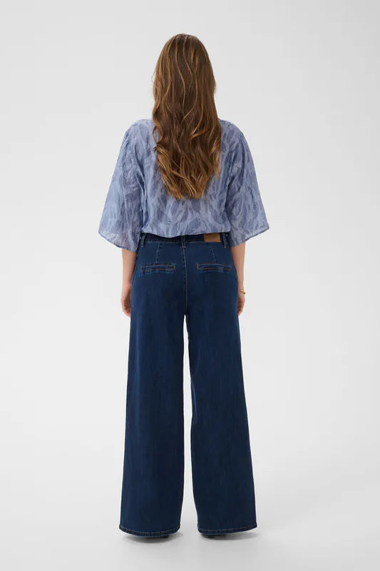 Visti jeans fra Cream – mørk blå denim – lengde 32