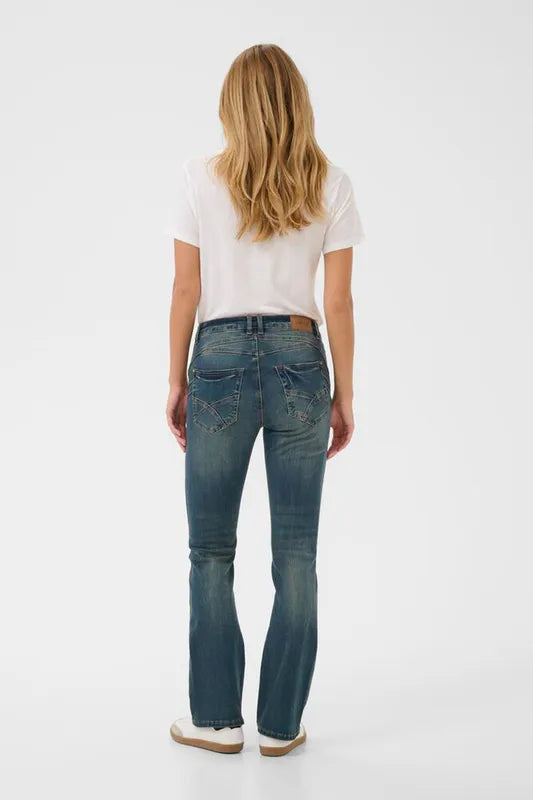 Amalie bootcut jeans fra Cream – lengde 32