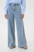 Visti jeans fra Cream – lys blå denim – lengde 32