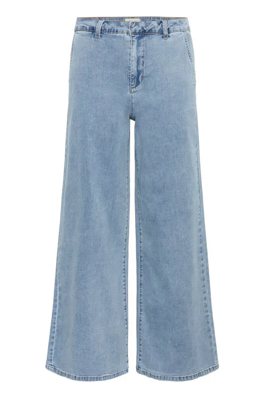 Visti jeans fra Cream – lys blå denim – lengde 32