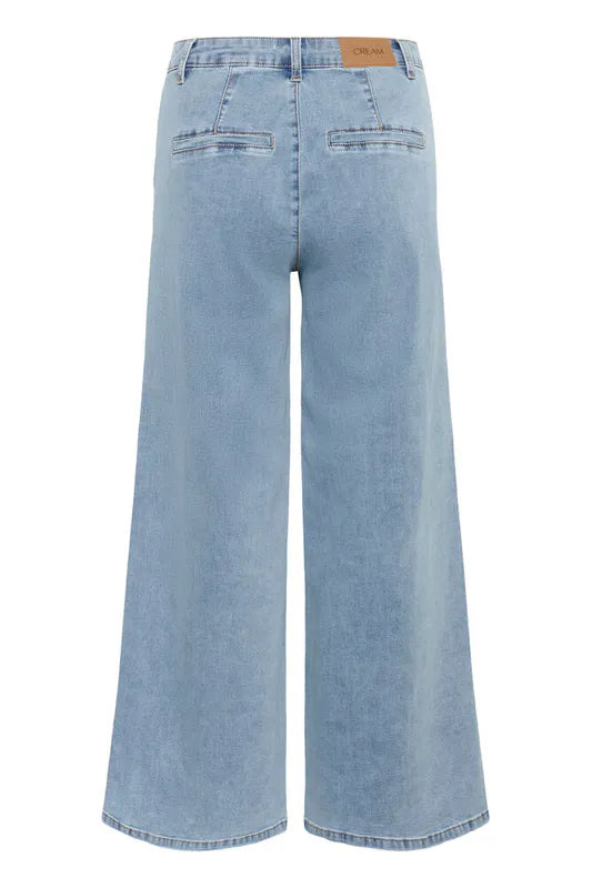 Visti jeans fra Cream – lys blå denim – lengde 32