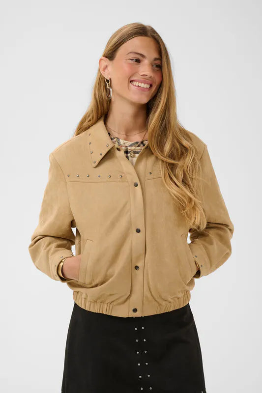 Winny jakke fra Cream – sand