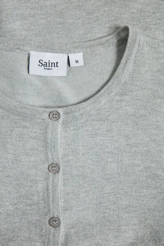 Mila cardigan fra Saint Tropez – grå