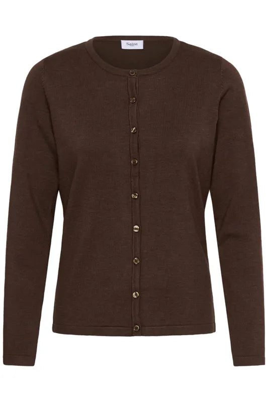 Mila cardigan – Bracken Melange – Saint Tropez