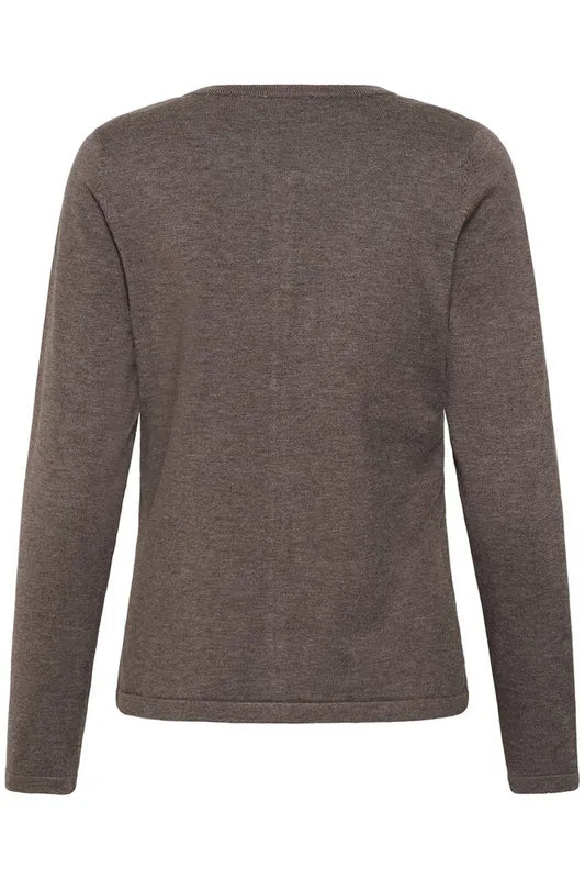 Mila cardigan – Mink Melange – Saint Tropez