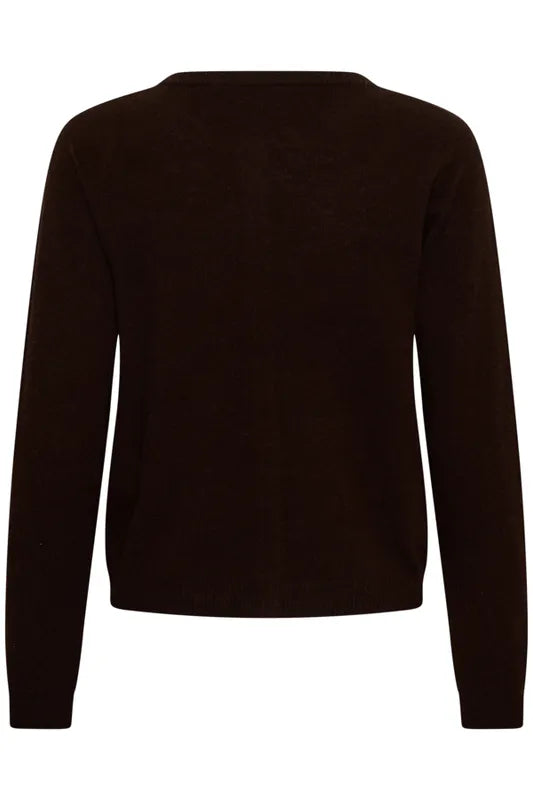 Mela Cardigan – Brun Java