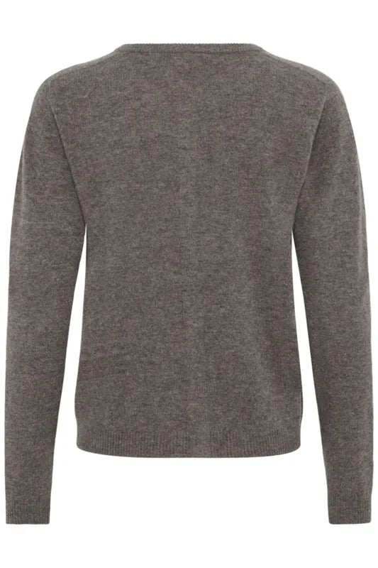 Mela Cardigan – Beige/Brun