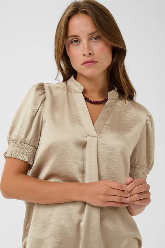 Panan bluse fra Saint Tropez – champagne