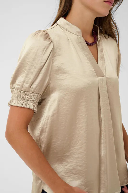 Panan bluse fra Saint Tropez – champagne
