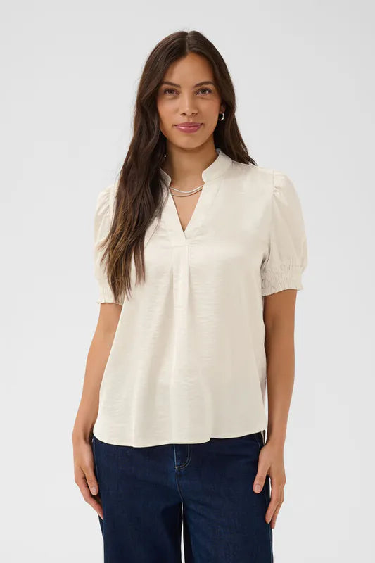 Panan bluse fra Saint Tropez – Ice White