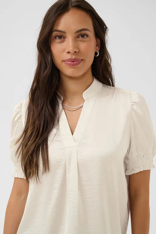 Panan bluse fra Saint Tropez – Ice White