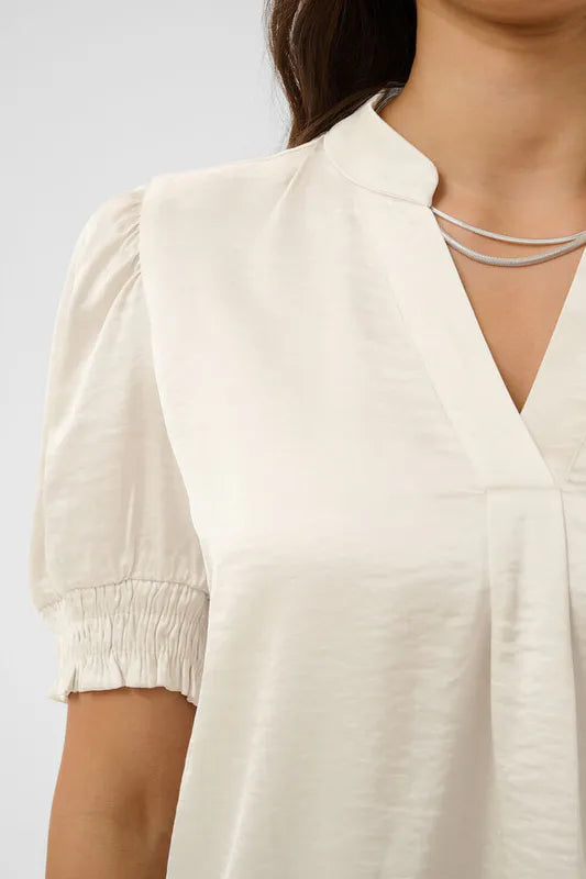 Panan bluse fra Saint Tropez – Ice White