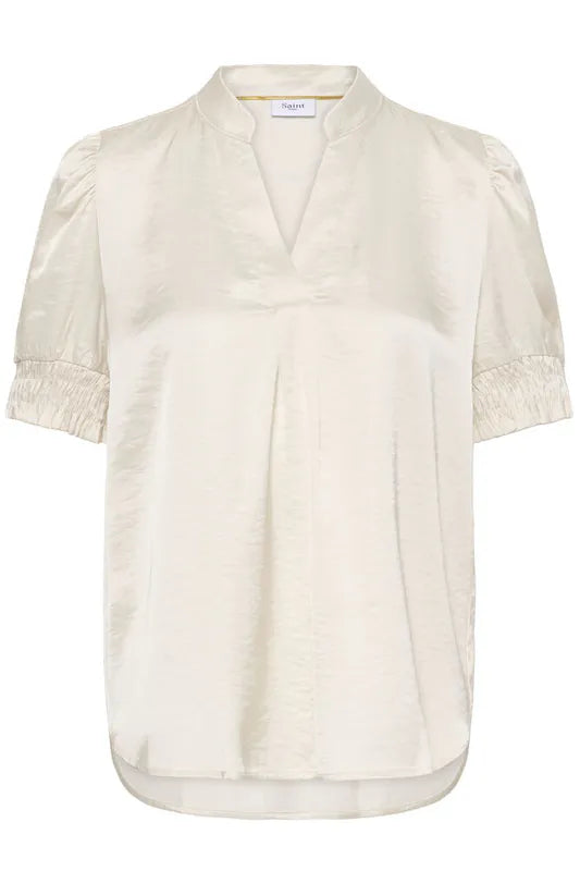 Panan bluse fra Saint Tropez – Ice White