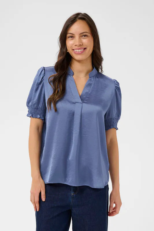 Panan bluse fra Saint Tropez – blå