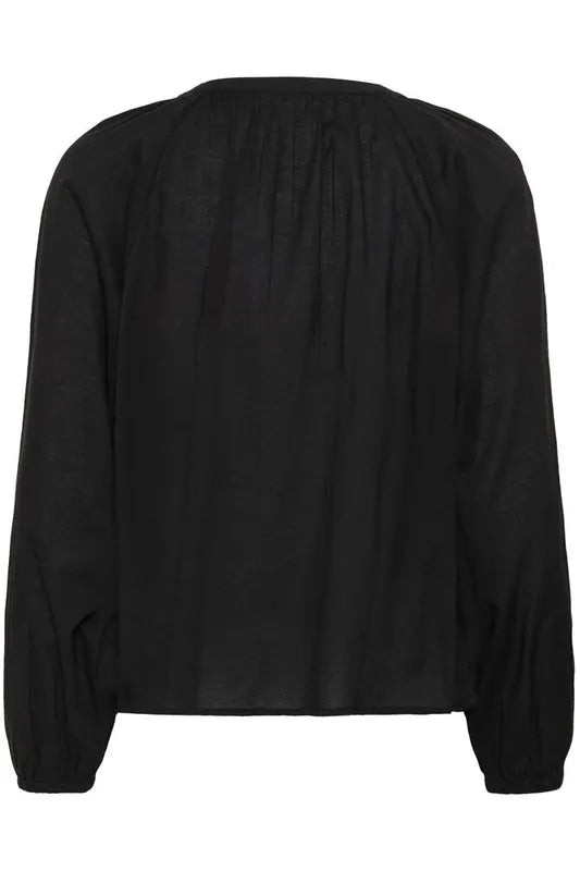 Reno bluse fra Cream – sort