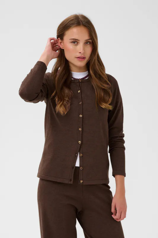 Mila cardigan – Bracken Melange – Saint Tropez