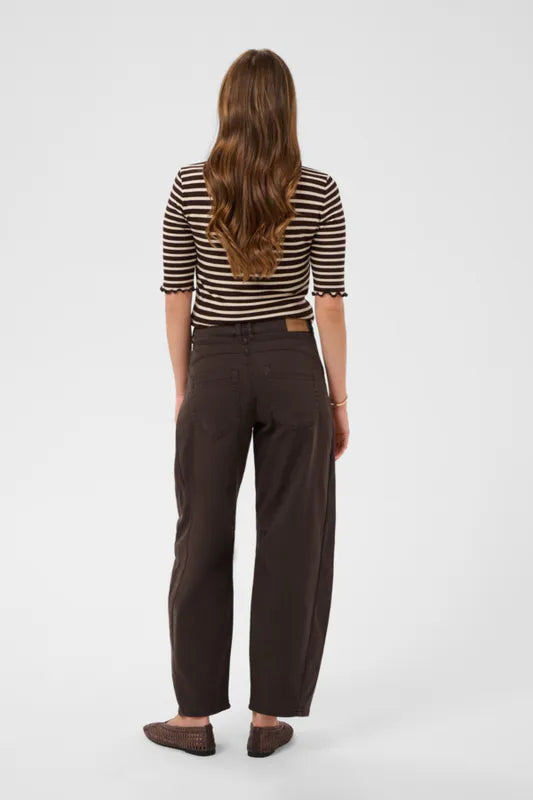 Djuli Barrel Jeans – Cream